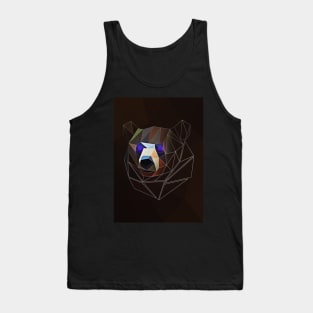 Low Poly Bear's Majesty Tank Top